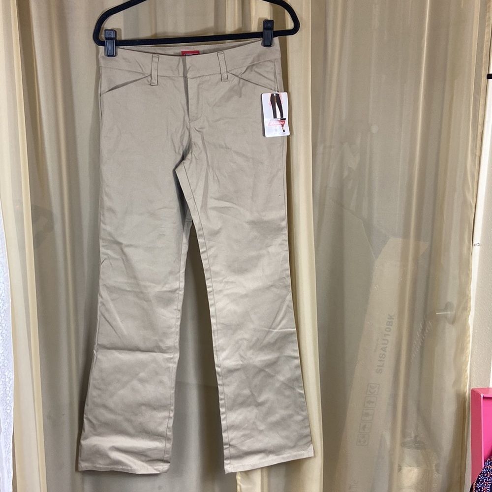 GENUINE DICKIES WOMEN PANTS KHAKI KI SIZE 9